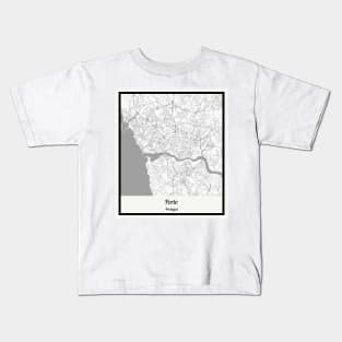 Map of Porto - Portugal Kids T-Shirt